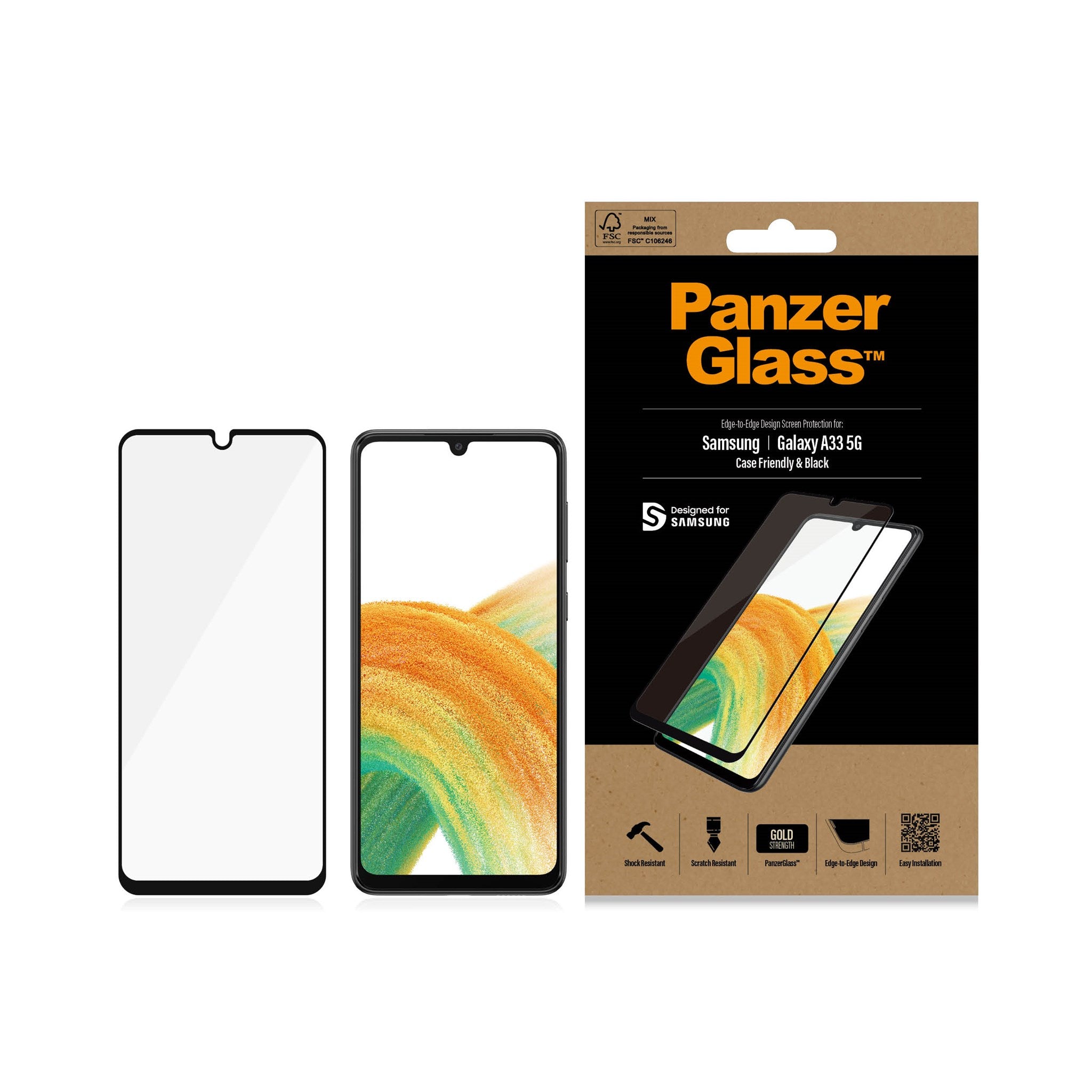 PanzerGlass® Displayschutz Samsung Galaxy A33 5G